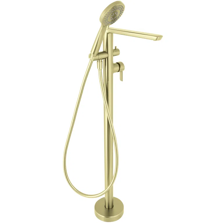 Bateria wannowa wolnostojąca Deante Arnika złoty szczotkowany BQA_R17M