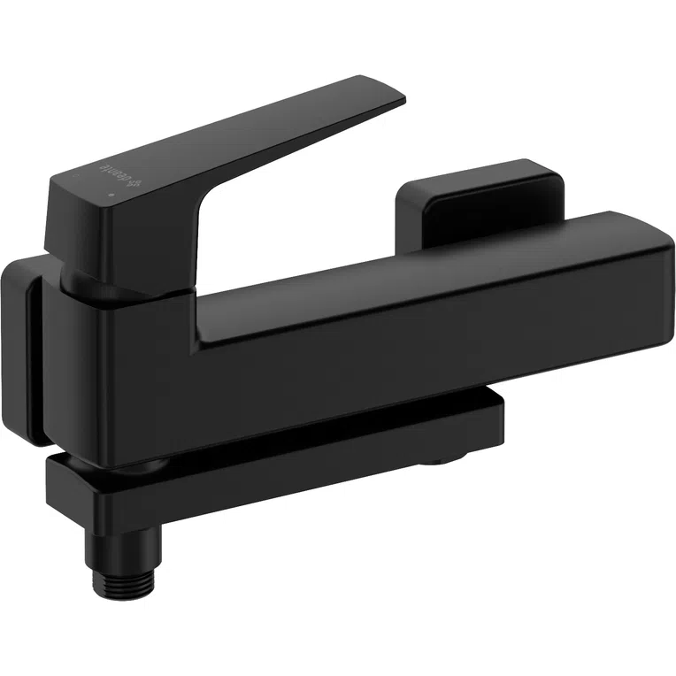 Bateria wannowa ścienna Deante Blur nero BQL_N12M