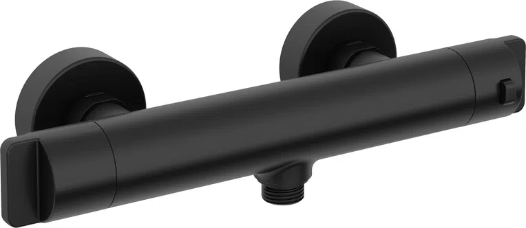 Bateria prysznicowa natynkowa termostatyczna Deante Therm nero BCH_N4BT