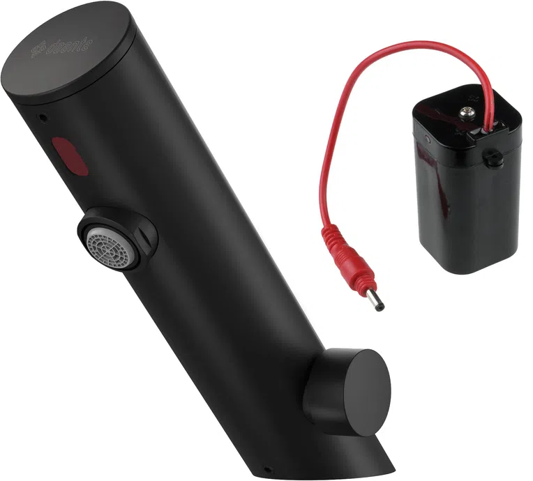 Bateria umywalkowa bezdotykowa Deante Sense nero BQR_N29R