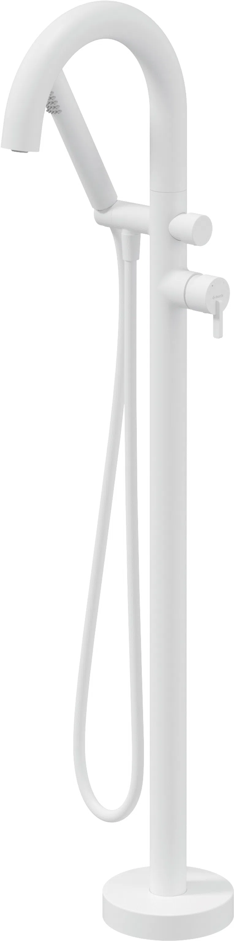 Bateria wannowa wolnostojąca Deante Silia bianco BQS_A17N