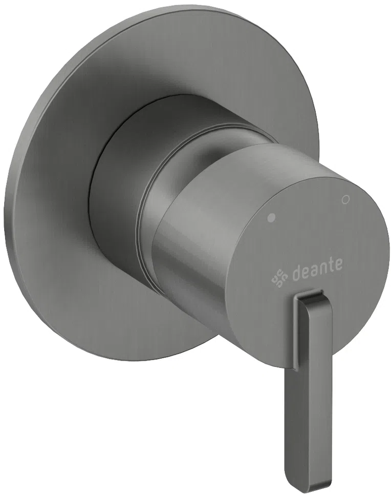 Bateria prysznicowa podtynkowa Deante Silia antracyt BQS_D44L