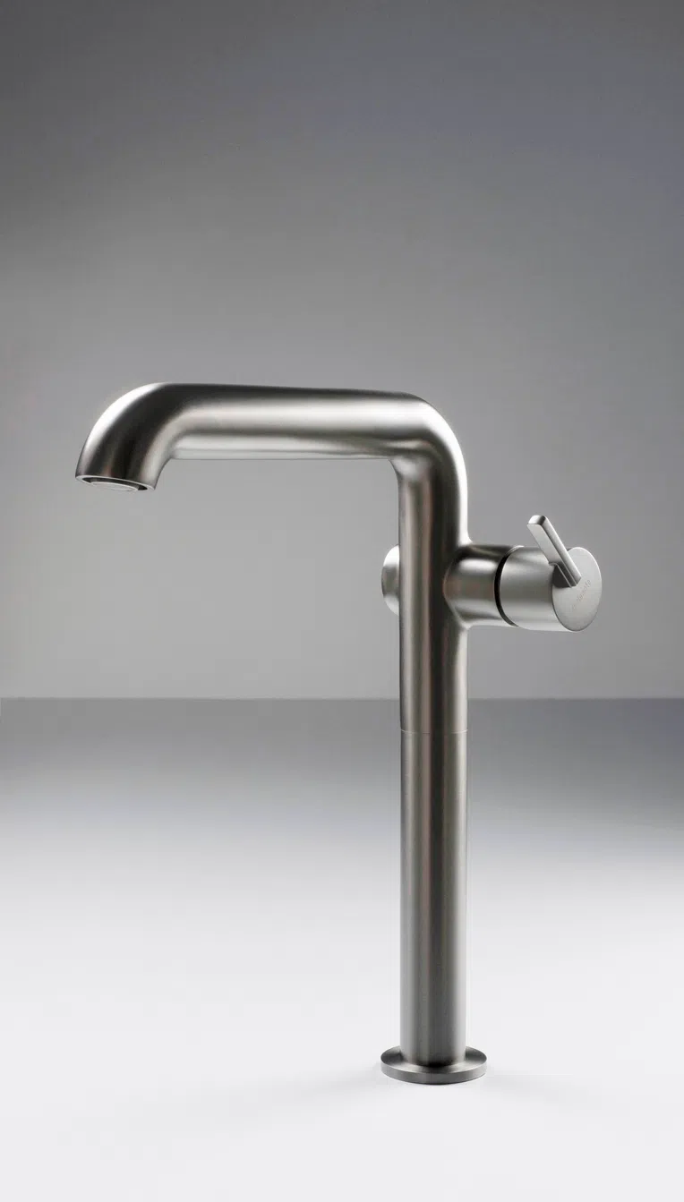 Bateria umywalkowa nablatowa Deante Silia titanium BQS_D24K