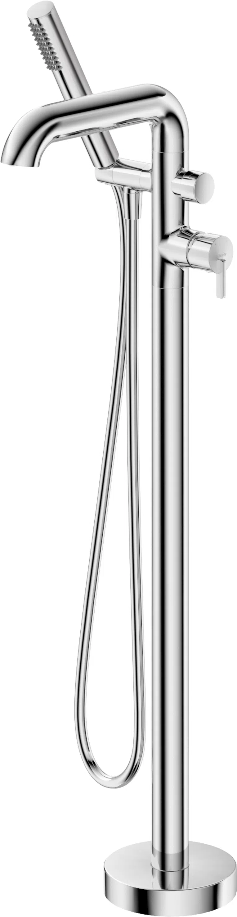 Bateria wannowa wolnostojąca Deante Silia chrom połysk BQS_017M