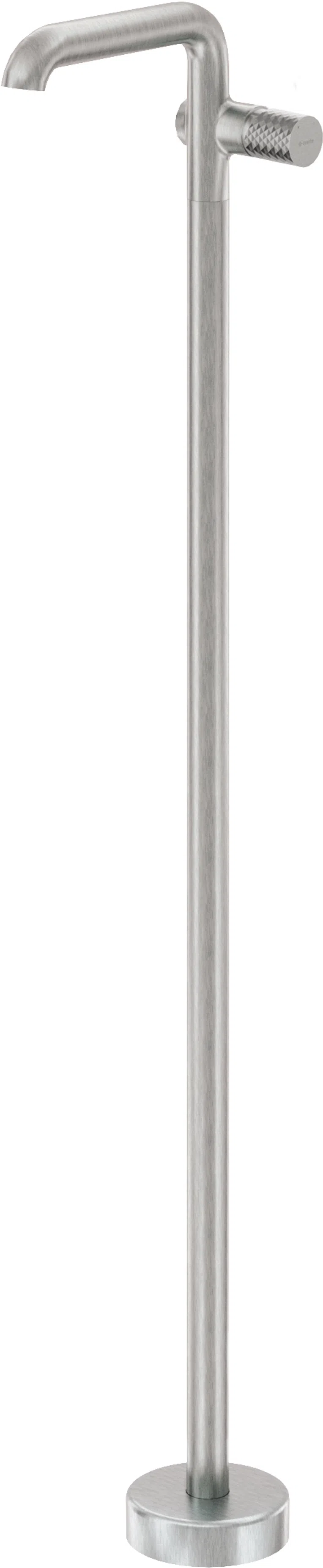 Bateria umywalkowa wolnostojąca Deante Silia Hexa stal szczotkowana BHS_F2KK