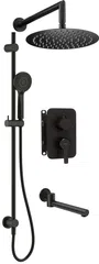 Zestaw prysznicowy podtynkowy Deante Arnika nero BXYWNQAM