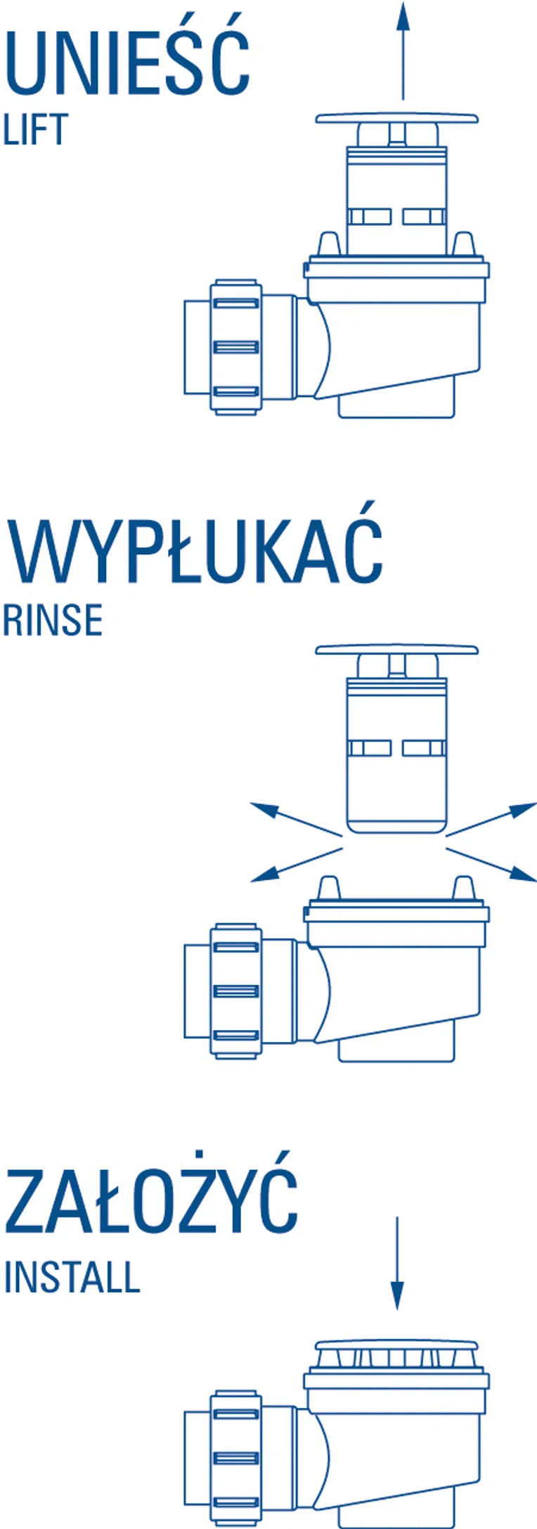 SYFON BRODZIKOWY 50MM DEANTE