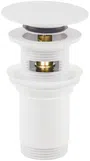 Korek Klik-Klak do umywalki lub bidetu z tuleją Deante bianco NHC_A10U