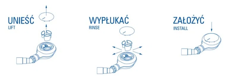 SYFON BRODZIKOWY EASY CLEAN 90MM