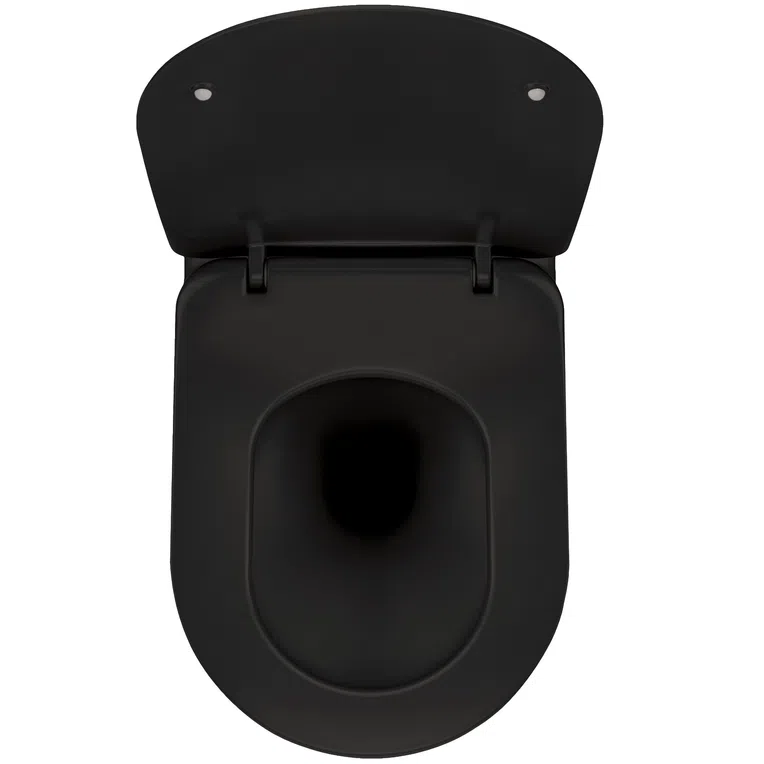 Miska WC wisząca Deante Peonia bezkołnierzowa z deską wolnoopadającą duroplast CDEDNZPW