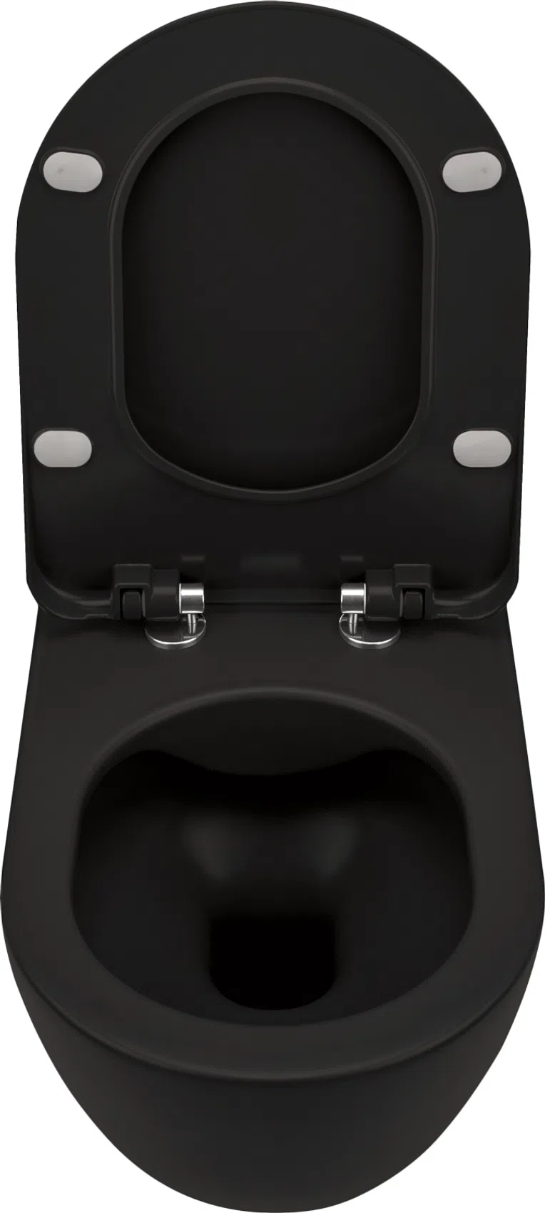 Miska WC wisząca Deante Peonia bezkołnierzowa z deską wolnoopadającą duroplast CDEDNZPW