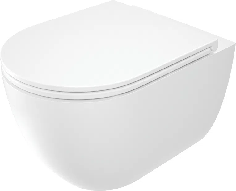 Miska WC wisząca Deante Round z deską wolnoopadającą duroplast CGRD6ZPW