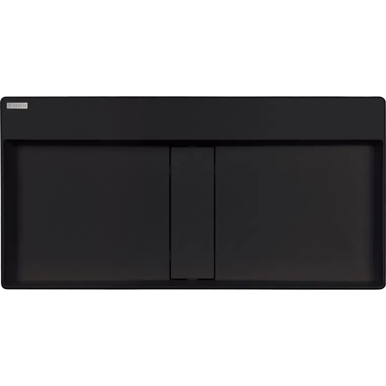 Umywalka nablatowa Deante Blur 80x40 cm prostokątna nero CQB_NU8S