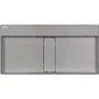 Umywalka nablatowa Deante Blur 80x40 cm prostokątna szary metalik CQB_SU8S