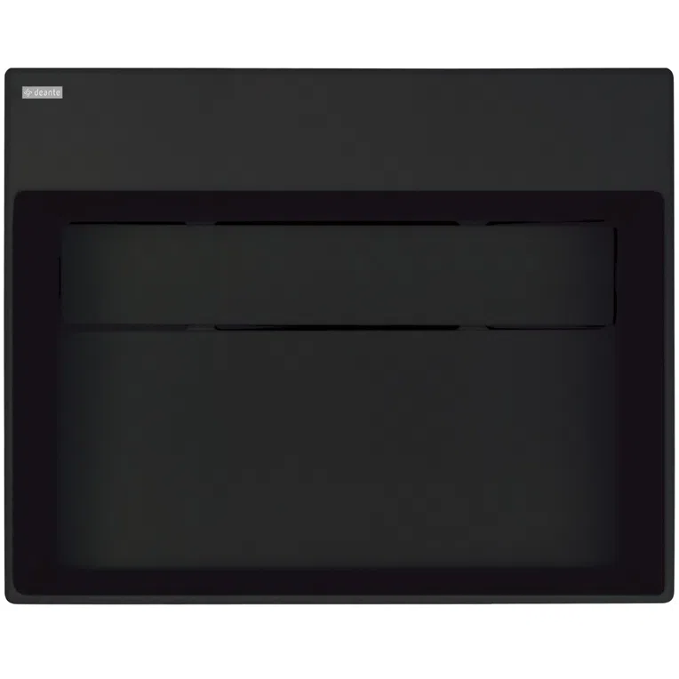 Umywalka nablatowa Deante Correo 50x40 cm prostokątna nero CQR_NU5M