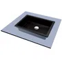 Umywalka podblatowa Deante Correo 50x35 cm prostokątna nero CQR_NU5U