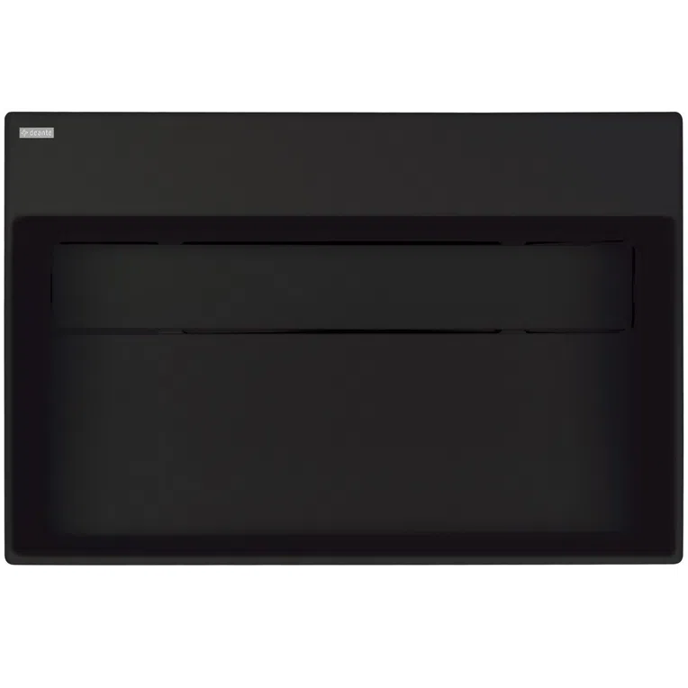 Umywalka nablatowa Deante Correo 60x40 cm prostokątna nero CQR_NU6M