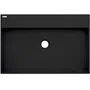 Umywalka nablatowa Deante Correo 60x40 cm prostokątna nero CQR_NU6S