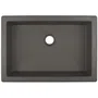Umywalka podblatowa Deante Correo 50x35 cm prostokątna antracyt metalik CQR_TU5U