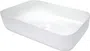 Umywalka nablatowa Deante Hiacynt New 50x36 cm prostokątna biały połysk CDY_6U5S