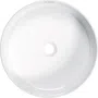 Umywalka nablatowa Deante Round 40 cm okrągła biały połysk CGR_6U4S