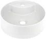 Umywalka nablatowa Deante Silia 36 cm okrągła alabaster CQS_AU4B