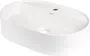 Umywalka nablatowa Deante Silia 35x55 cm owalna alabaster CQS_AU6B