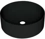 Umywalka nablatowa Deante Silia 36 cm okrągła nero CQS_NU4S