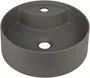 Umywalka nablatowa Deante Silia 36 cm okrągła antracyt metalik CQS_TU4B