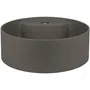 Umywalka nablatowa Deante Silia 36 cm okrągła antracyt metalik CQS_TU4B