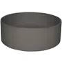Umywalka nablatowa Deante Silia 36 cm okrągła antracyt metalik CQS_TU4S