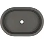 Umywalka wpuszczana Deante Silia 39x59 cm owalna antracyt metalik CQS_TU6U