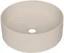 Umywalka nablatowa Deante Silia 36 cm okrągła beż CQS_5U4S