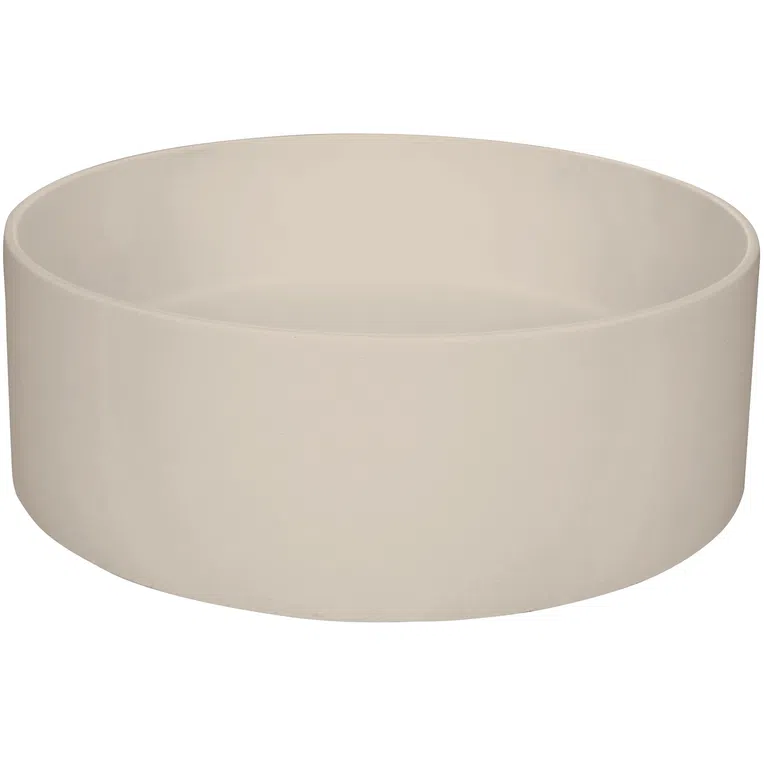 Umywalka nablatowa Deante Silia 36 cm okrągła beż CQS_5U4S