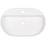 Umywalka nablatowa Deante Silia 35x55 cm owalna alabaster CQS_AU6B