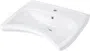 Umywalka dla niepełnosprawnych Deante Vital 61x50 cm asymetryczna biały połysk CDV_6U6W