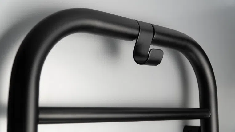 Grzejnik łazienkowy 50x121 cm Silia Deante nero AGI_NG41