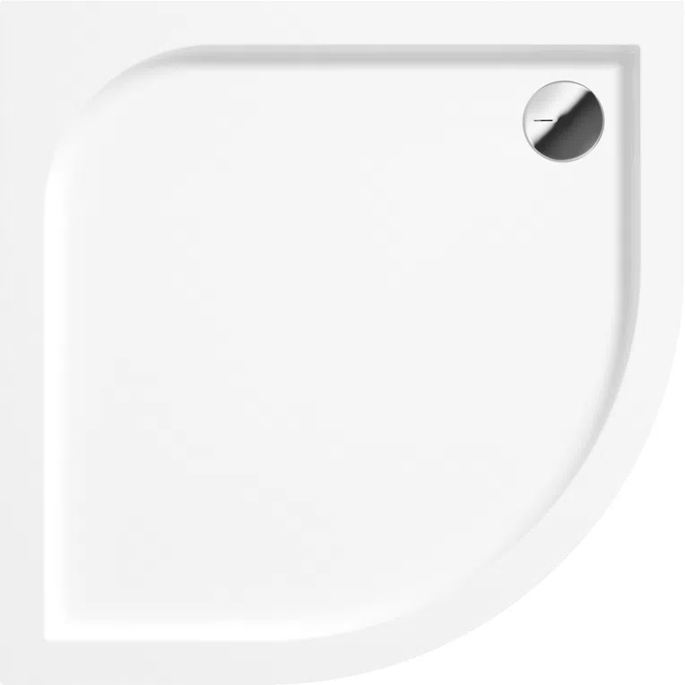 Brodzik pięciokątny Deante Cubic 80x80 biały akryl KTK_052B