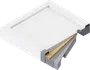 Brodzik akrylowy półokrągły 90 cm