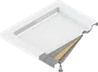 Brodzik prostokątny Deante Jasmin 100x90 biały KGJ_045B
