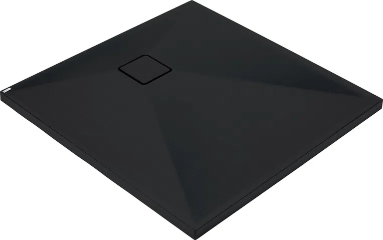Brodzik kwadratowy Deante Correo 80x80 granit nero KQR_N42B