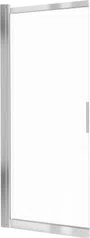 Parawan nawannowy Deante Prizma 100x140 cm 2-częściowy przesuwny uniwersalny chrom KTJ_073R