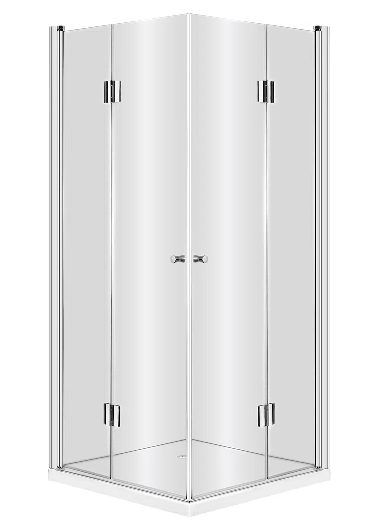 Kabina prysznicowa Deante Kerria Plus 80x80x200 kwadratowa chrom transparentne KTK_042P