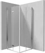 Kabina prysznicowa Deante Kerria Plus 90x90 kwadratowa chrom połysk transparentne uniwersalna KKN0X09X09