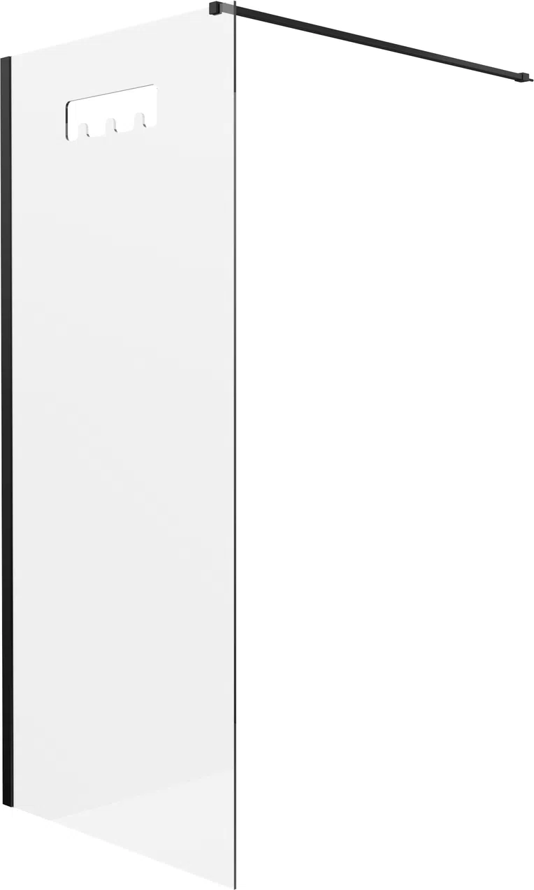 KABINA PRYSZNICOWA WALK-IN MOKKO NERO 100X200 KQM_N30P