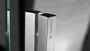 Kabina prysznicowa Walk-In Deante Prizma 100x195 przesuwna stal szczotkowana KTJ_F30R