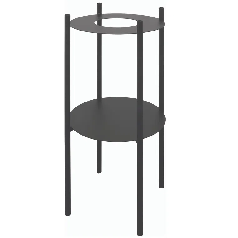 Konsola łazienkowa Deante Silia 36x84x36 cm nero CKS_N36A