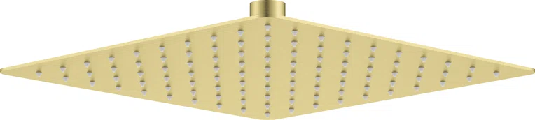 Deszczownica Deante Cascada 25 cm kwadratowa złoty szczotkowany NAC_R02K