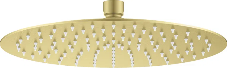 Deszczownica Deante Cascada 25 cm okrągła złoty szczotkowany NAC_R10K