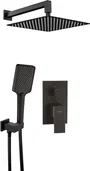 Zestaw prysznicowy podtynkowy Deante Anemon Bis nero NAC_N9MP